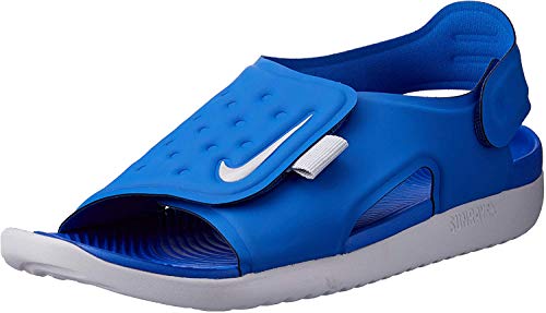 Nike Australia Sunray Adjust 5 Boys Sandals, Game Royal/Wolf Grey, 5.5 UK (38.5 EU)