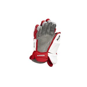 STX Surgeon 300 Junior Ice Hockey Gloves, Navy/Red, 12"