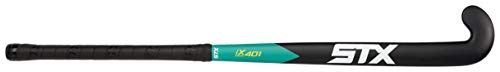 STX IX 401 Indoor Field Hockey Stick 36.5", Black/Teal/Bright Yellow