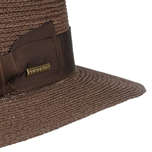Stetson Uni Hemp Traveller Straw Hat Women/Men Brown 7 3/4-7 7/8