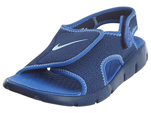 Nike Sunray Adjust 4 Big Kids/Little Kids Shoes Binary Blue/Still Blue 386518-413 (6 M US)