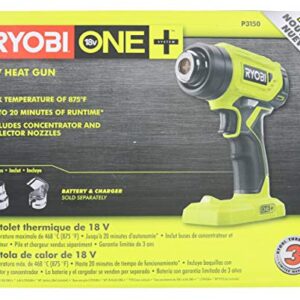 Ryobi 18-Volt ONE+ Lithium-Ion Cordless Heat Gun (Tool Only) P3150