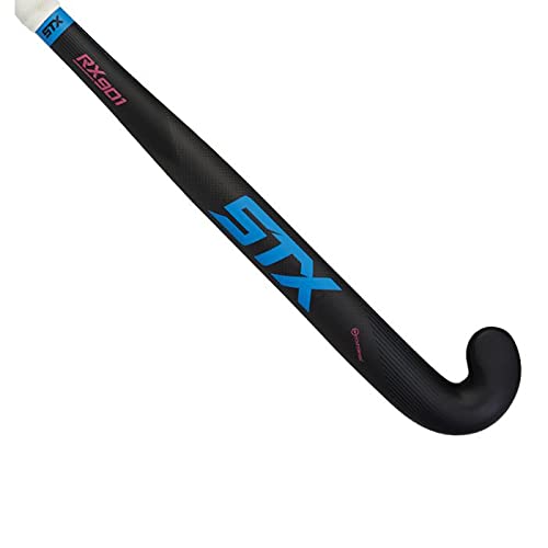 STX Adult RX 901 Field Hockey Stick, Black/Blue/Pink, 36.5 inches