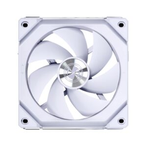 Lian Li UNI Fan SL V2 RGB Revolutionized Daisy-Chain ARGB Fan 120mm Triple Pack White SL120V2-3W