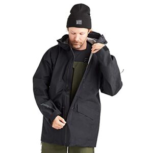 Dakine Mens Stoker Gore-Tex 3-Layer Ski/Snowboard Winter Jacket, Black, Medium