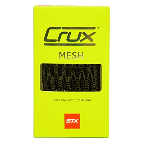 STX Crux Mesh Women's Lacrosse Mesh Stringing Piece Yellow