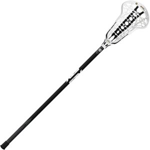 stx lacrosse exult 600 complete stick with runway pocket, white