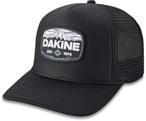 dakine standard summit trucker, black, one size