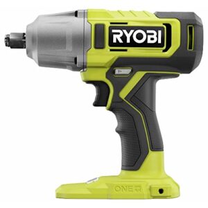 ryobi pcl265 18v one+ cordless 1/2 in. impact wrench (tool only- battery and charger not included)