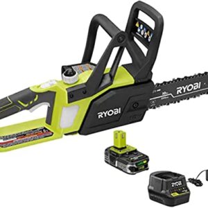 Ryobi P547 10 in. ONE+ 18-Volt Lithium+ Cordless Chainsaw Kit