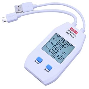 UNI-T USB Tester USB Detector Digital Voltmeter Ammeter Power Capacity Tester Voltage Current Meter