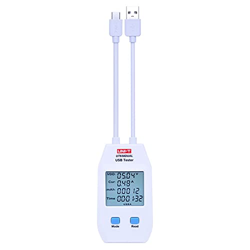 UNI-T USB Tester USB Detector Digital Voltmeter Ammeter Power Capacity Tester Voltage Current Meter