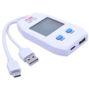 UNI-T USB Tester USB Detector Digital Voltmeter Ammeter Power Capacity Tester Voltage Current Meter