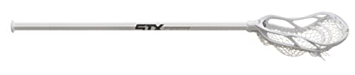 STX Stallion 900 Complete Lacrose Stick A/M with Fiber Composite Handle, White