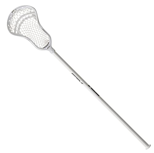 STX Stallion 900 Complete Lacrose Stick A/M with Fiber Composite Handle, White