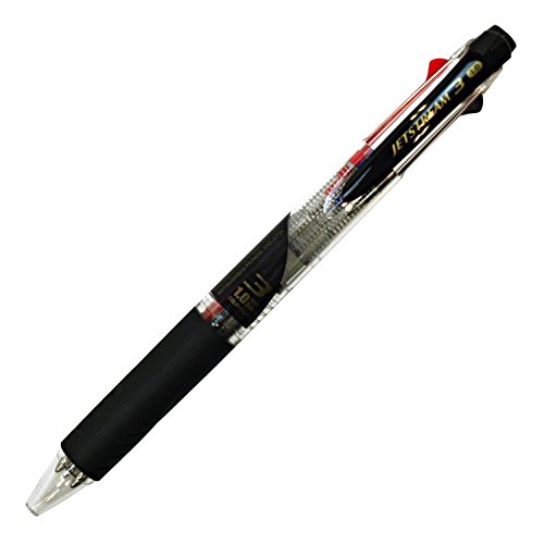 uni Ballpoint Pen Jetstream 3 Color Black, Red, Blue Ink 1.0mm, Transparent (SXE340010.T)