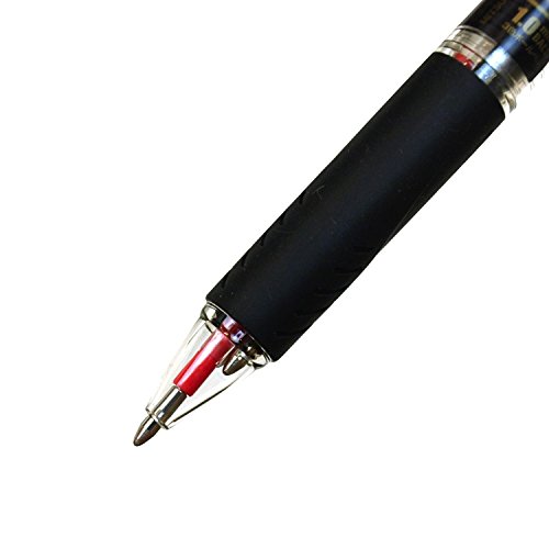 uni Ballpoint Pen Jetstream 3 Color Black, Red, Blue Ink 1.0mm, Transparent (SXE340010.T)