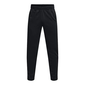 Under Armour Mens ArmourFleece Straight Leg Pant , (001) Black / / Black , Small