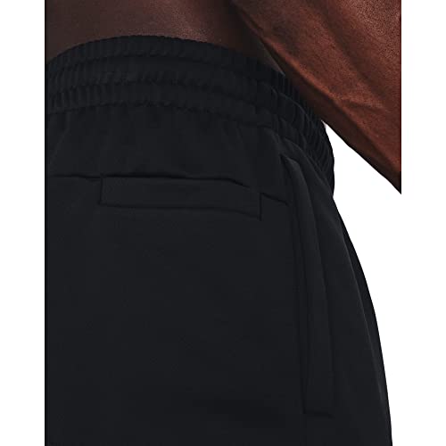 Under Armour Mens ArmourFleece Straight Leg Pant , (001) Black / / Black , Small