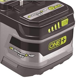 Ryobi P193 18 Volt 6.0 Ah ONE+ Lithium-Ion LITHIUM+ HP High Capacity Compact Battery