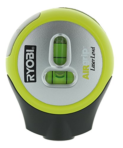 Ryobi ELL1002 Air Grip Compact Laser Level with Tripod Mounting and Corner Rounding Capability (AAA Batteries Included)