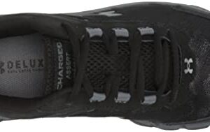 Under Armour Men's Charged Assert 9 Camo Sneaker, Black (001)/Black, 9.5