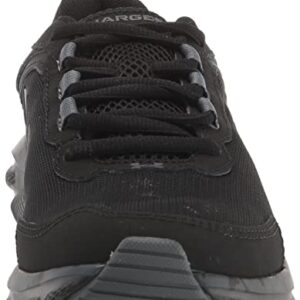 Under Armour Men's Charged Assert 9 Camo Sneaker, Black (001)/Black, 9.5