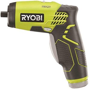 ryobi hp54l 4v lithium ion 600rpm 1/4 inch hex chuck compact quickturn screwdriver (4v lithium ion battery and charger included)