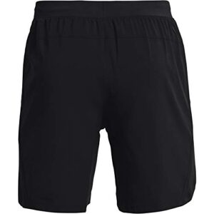 Under Armour mens Launch Run 7-inch Shorts , Black/Reflective , Large