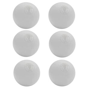 stx lacrosse official lacrosse balls white – 6 pack