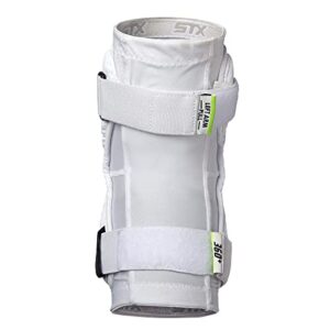 STX mens SPORTING_GOODS Lacrosse Arm Pads, White, Medium