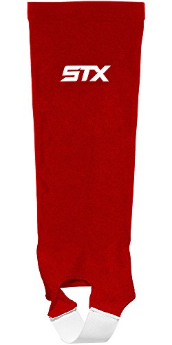 STX Field Hockey Shin Guard Sleeve, Red