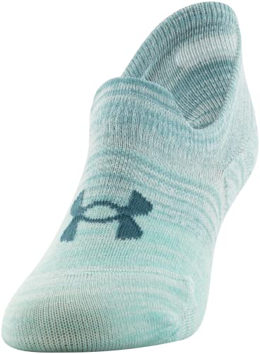 Under Armour Women's Essential Ultra Low Tab Socks, Multipairs, Still Water Assorted (6-Pairs), Medium