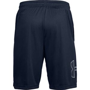 Under Armour mens Tech Graphic Shorts , Academy Blue (409)/Steel , X-Large Tall