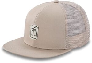 dakine standard palmtree trucker, khaki, one size