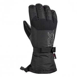 dakine leather scout snow glove – black | large
