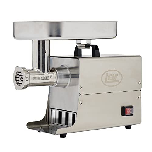 LEM Products 17771 Big Bite #5 .35HP Stainless Steel Electric Meat Grinder