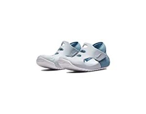 Nike Little Kid's Preschool Sunray Protect 3 Sandals Aura/White-Worn Blue (DH9462 401) - 3