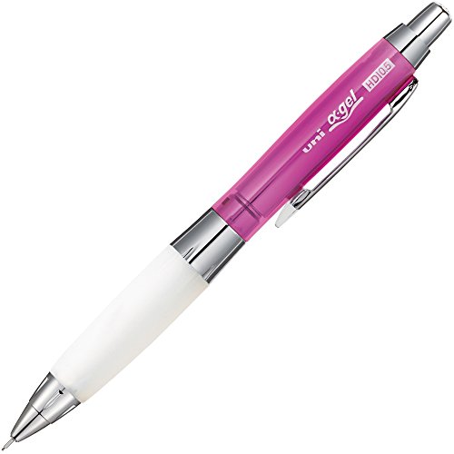 uni Alpha-Gel Shaker Mechanical Pencil with Slightly Firm Grip 0.5mm, Chrome Pink (M5618GG1PC.13)