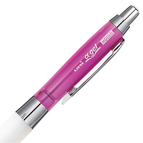 uni Alpha-Gel Shaker Mechanical Pencil with Slightly Firm Grip 0.5mm, Chrome Pink (M5618GG1PC.13)