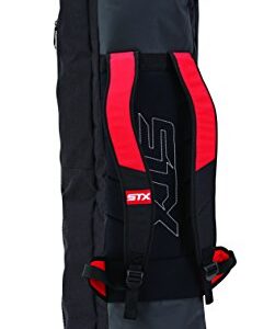 STX Field Hockey Passport Travel Bag, Black/Red