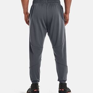 Under Armour Men's Fleece Storm Pants 1357120 (X-Large, Pitch Gray/Reflective - 012)