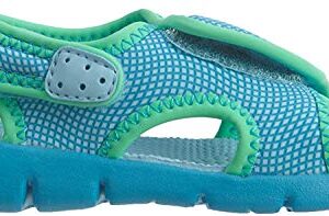 Nike Sunray Adjust 4 Toddlers Sandals Still Blue/Chlorine Blue 386521-404 (4 M US)