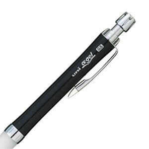 uni Alpha-Gel Mechanical Pencil 0.5mm, Pure Black (M5807GG1PP.24)