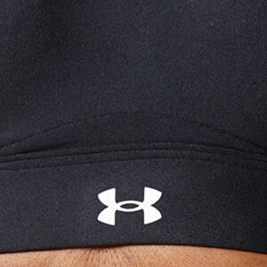 Under Armour Women's Limitless High Sports Bra , Black (001)/White , Small