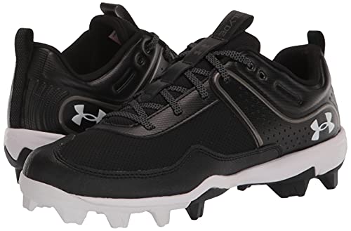 Under Armour Women's Glyde RM Softball Shoe, Black (001)/Black, 8.5