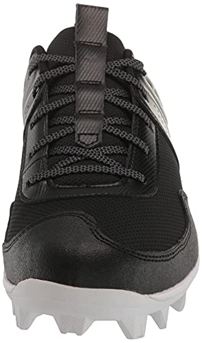 Under Armour Women's Glyde RM Softball Shoe, Black (001)/Black, 8.5