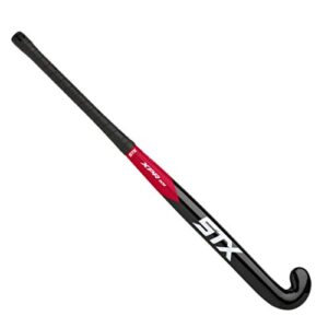 stx xpr 101 field hockey stick 37″, black/bright red