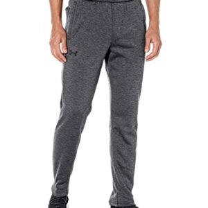 Under Armour Mens ArmourFleece Twist Tapered Leg Pant , (012) Pitch Gray / / Black , Large