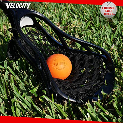 Velocity Lacrosse Balls - Official NFHS, SEI, and College Approved Size - Meets NOCSAE Standard - Approved Competition Colors - Lime Green, Full Case of 120